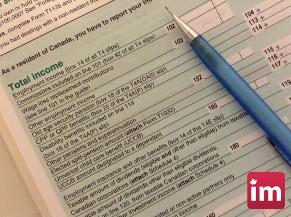 income taxes in Canada