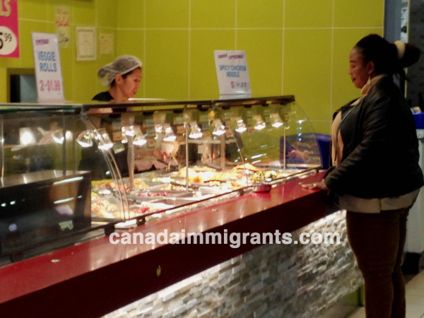 Food Counter Attendant Salary in Canada