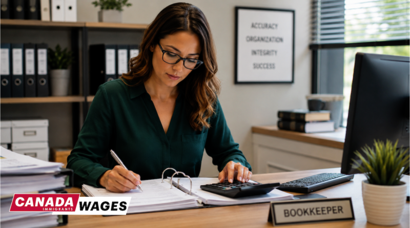 Bookkeper Salary in Canada
