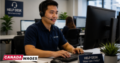 Help Desk Technician Salary in Canada