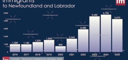 Immigration to Newfounland 2025