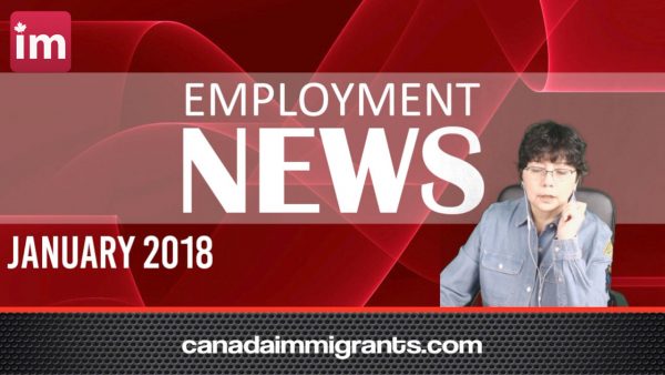 Canada Employment News Jan 2018