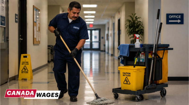 Janitor Salary in Canada