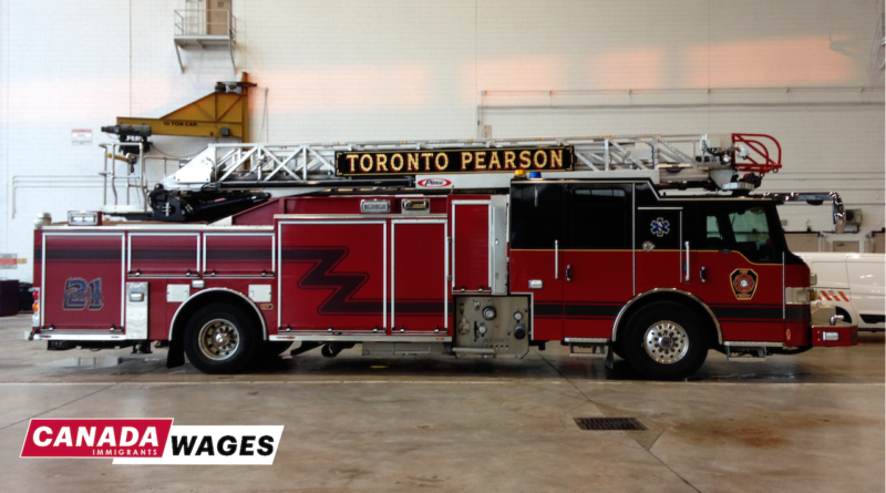 Firefighter Salary in Canada