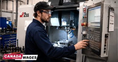 CNC Machining Tool Operator Salary in Canada