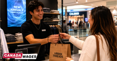 Retail Clerk Salary in Canada