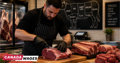 Butcher Salary in Canada