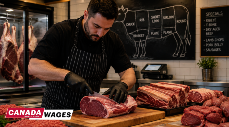 Butcher Salary in Canada