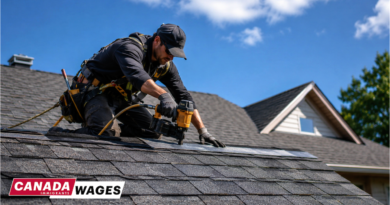 Roofer Salary in Canada