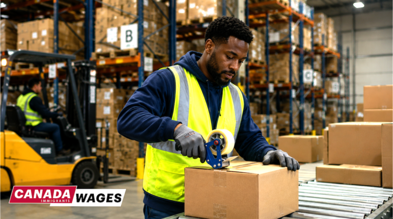 Warehouse Worker Salary in Canada