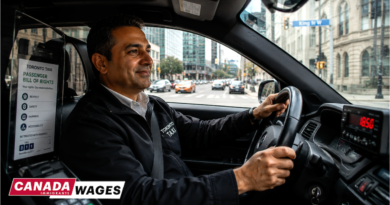 Taxi Driver Salary in Canada