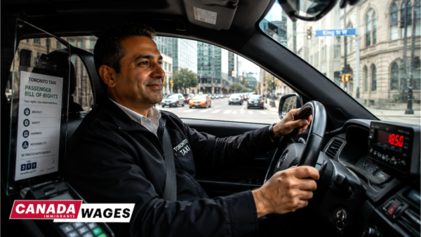 Taxi driver salary in Canada