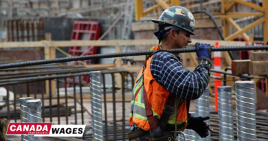 Construction Worker Salary in Canada