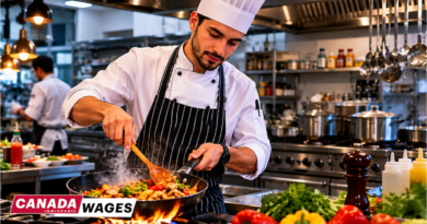 Cook Salary in Canada