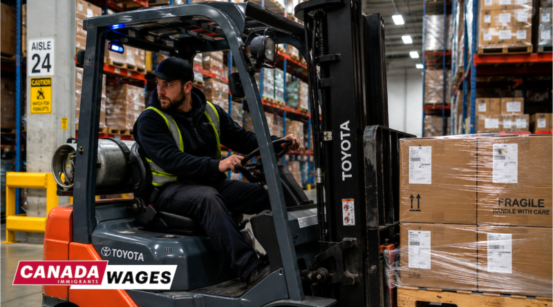 Forklift Operator Salary in Canada