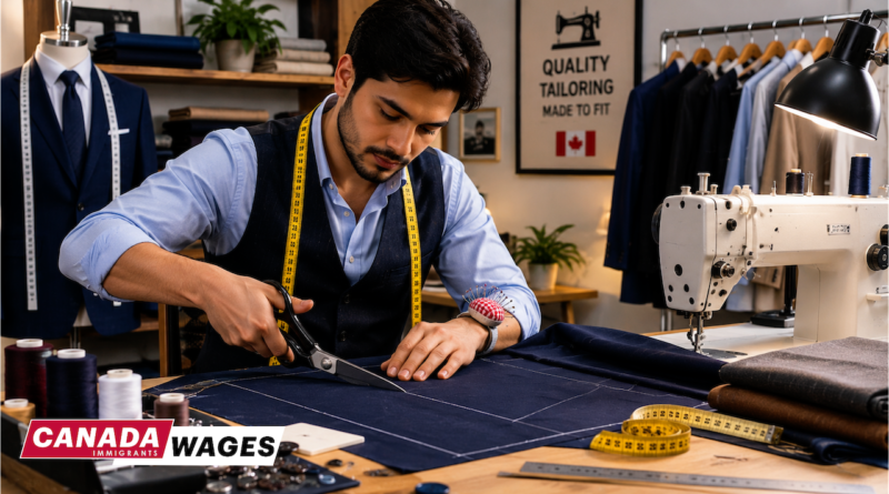 Tailor Salary in Canada