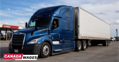 Truck Driver Salary in Canada