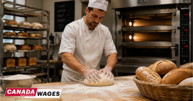 Baker Salary in Canada