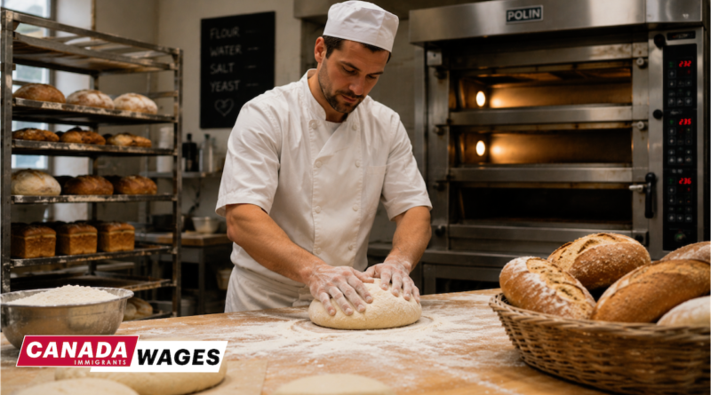Baker Salary in Canada