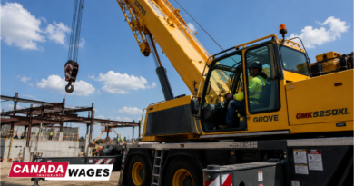 Crane Operator Salary in Canada