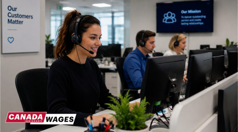 Call Center Representative Salary in Canada