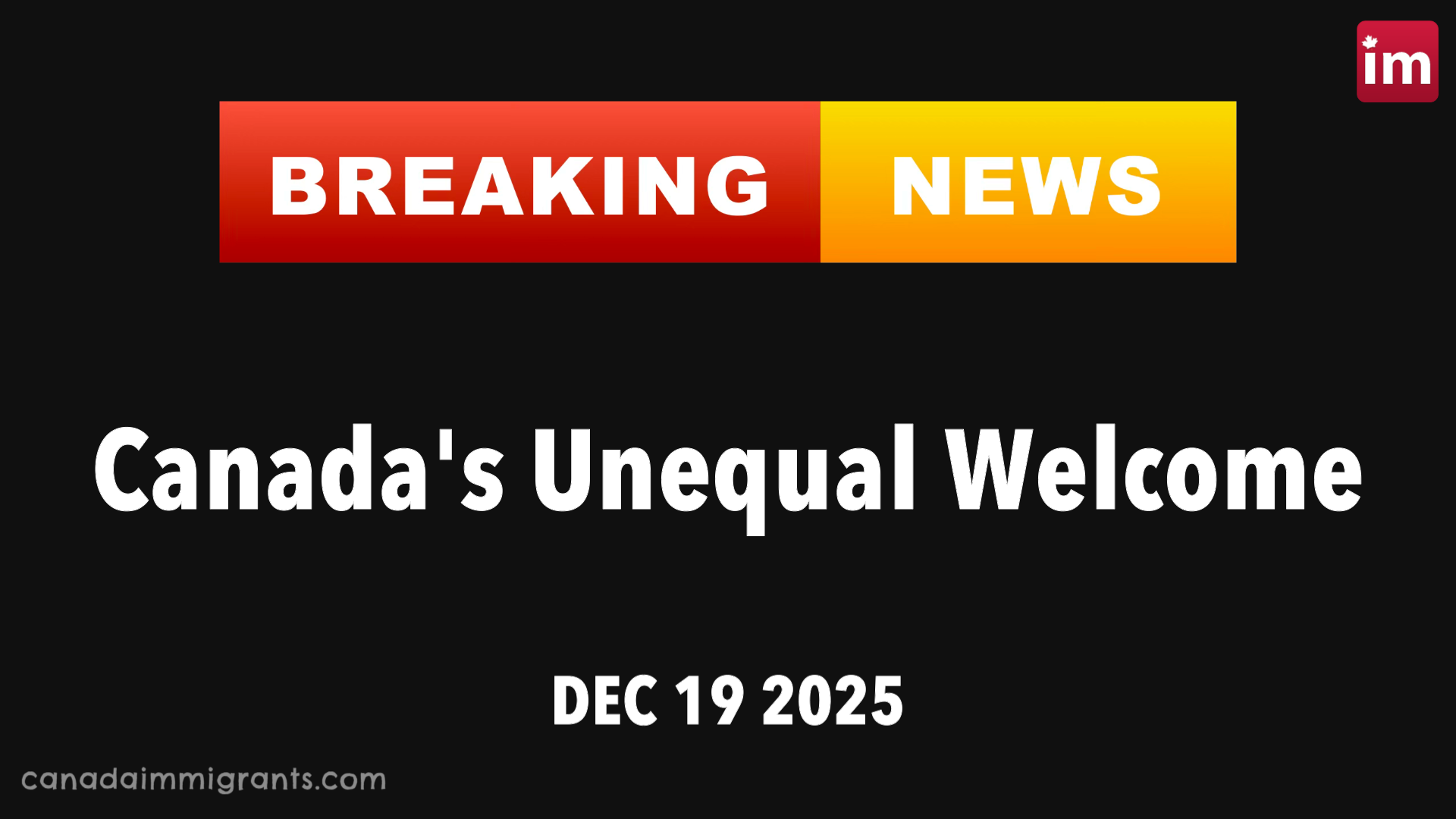 Canada NEWS Dec 19 2025