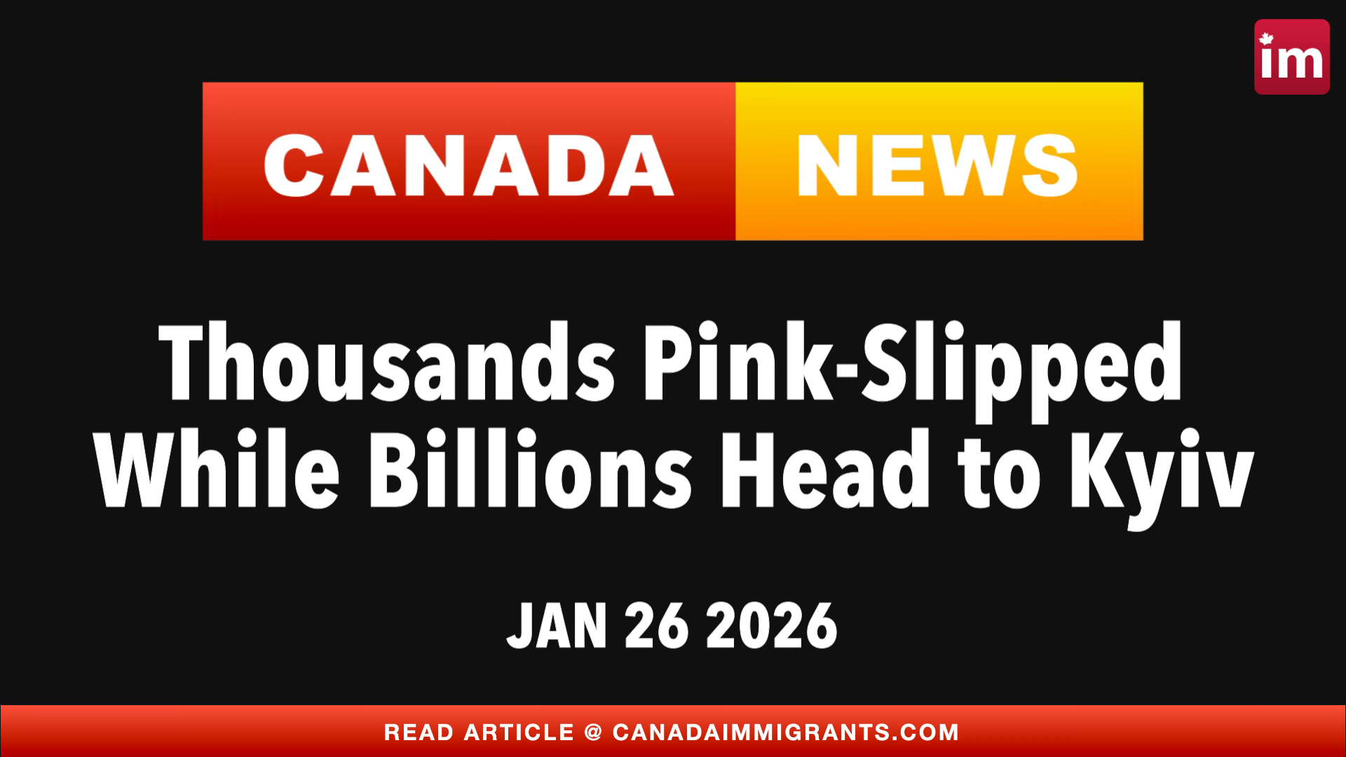 Canada News: Layoffs in Canada