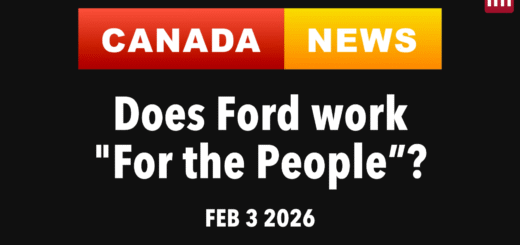 Canada News: Doug Ford Policies