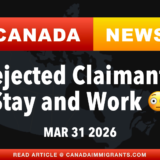Canada Immigration News Asylum Seekers get work permits