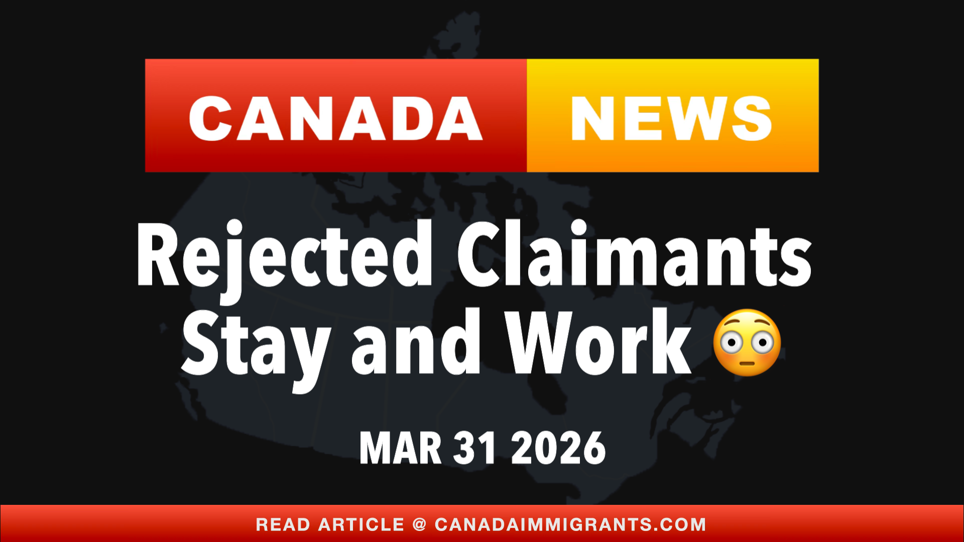 Canada Immigration News Asylum Seekers get work permits