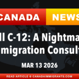 Canada News Bil C-12 Immigration Consultants