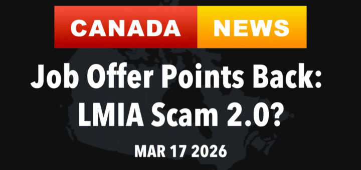 Canada News Job Offer LMIA