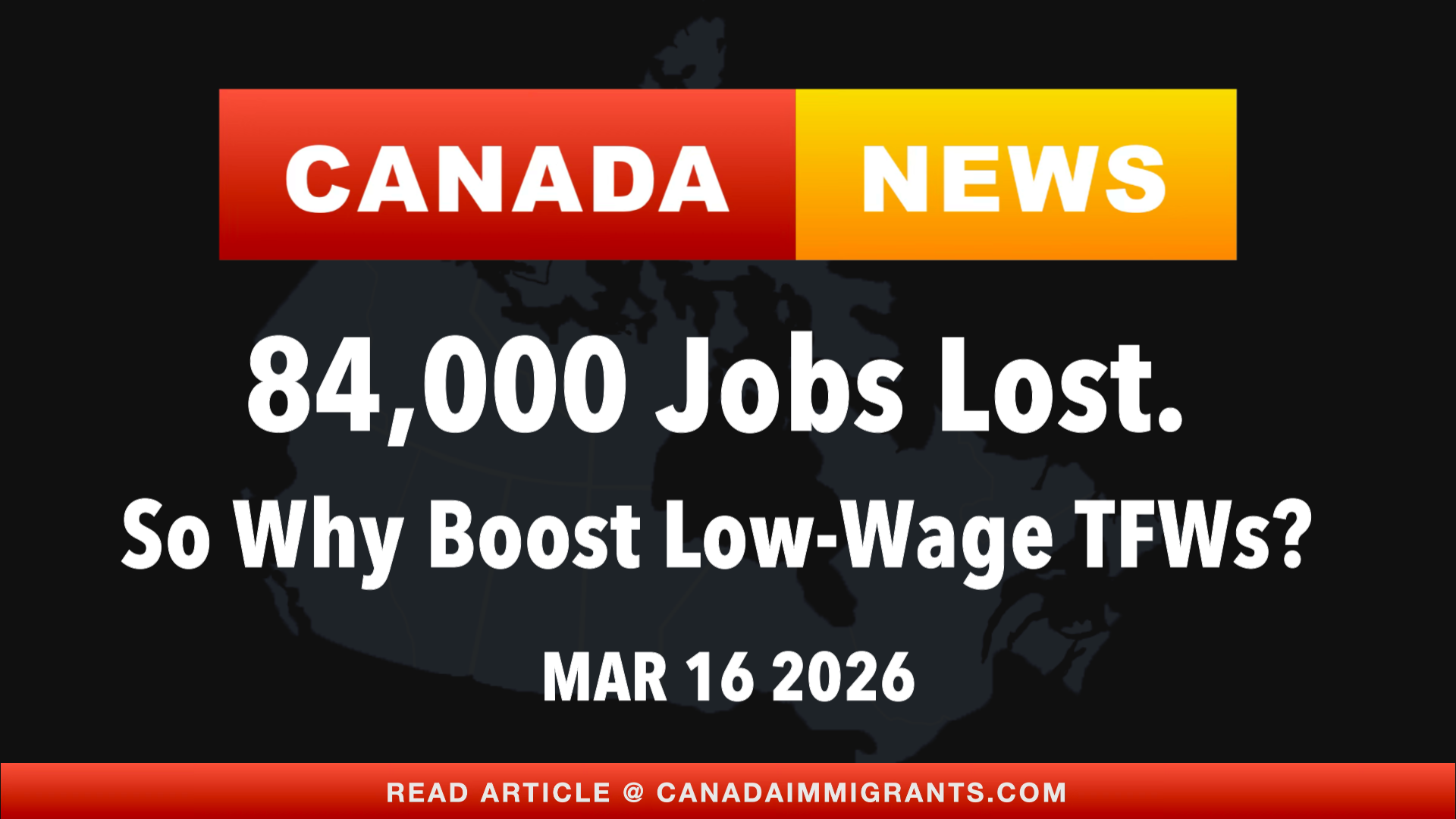 Canada News More Foreign Workers Unemployment