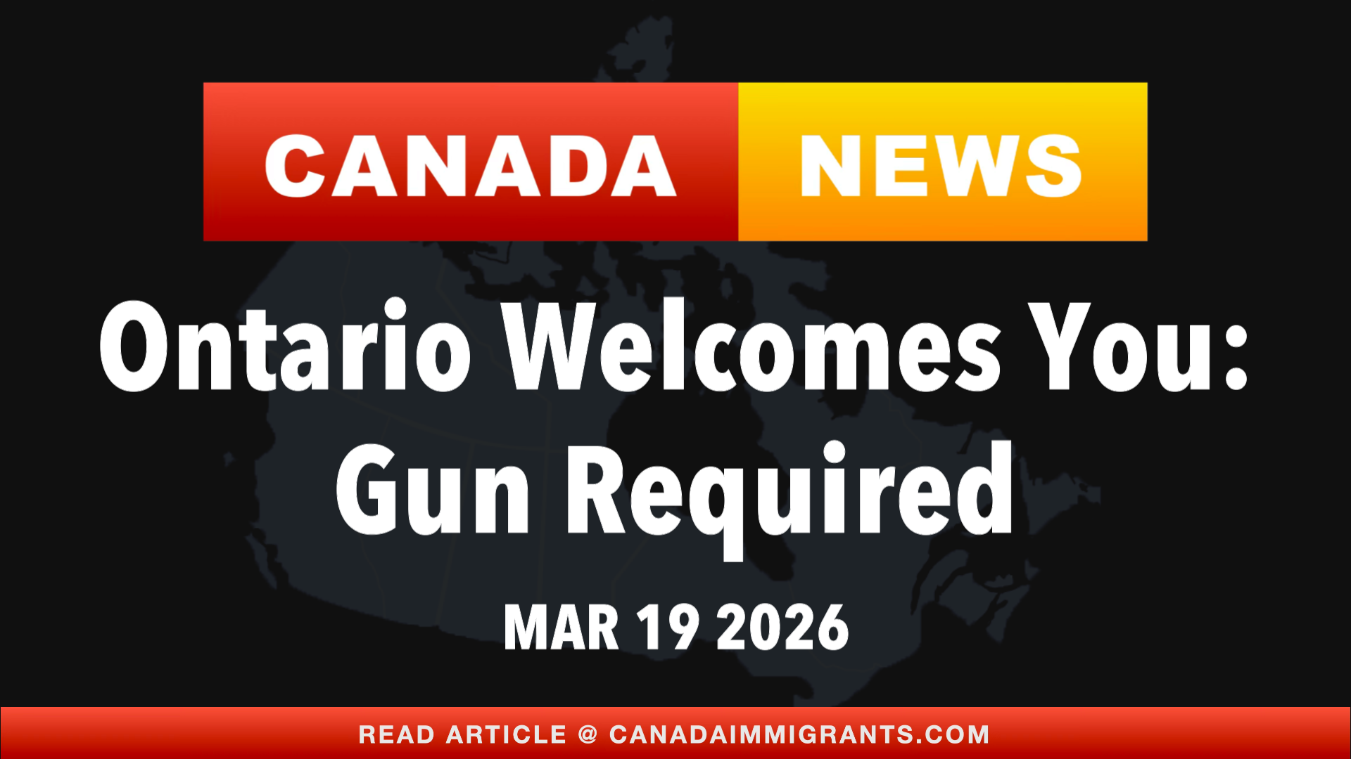 Canada News Ontario Safety