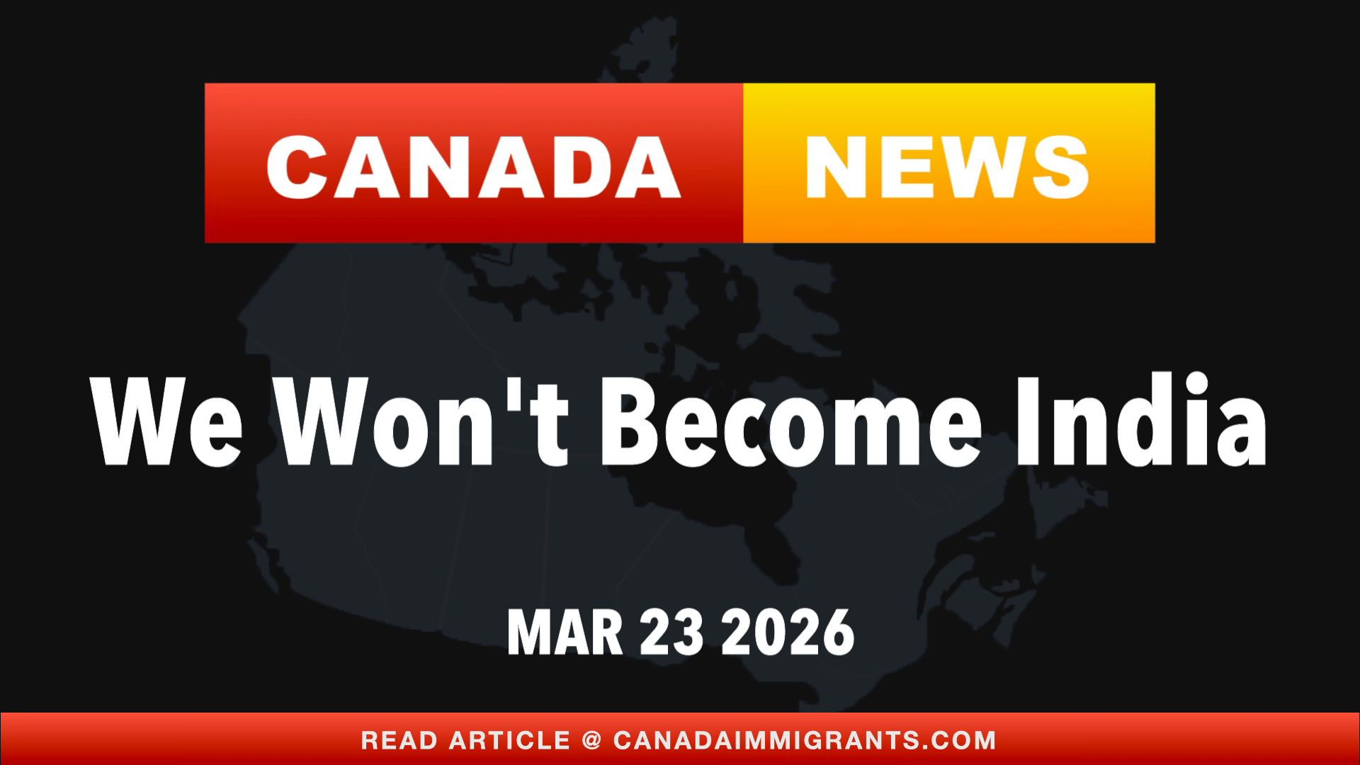 Canada News Quebec Immigration Policy
