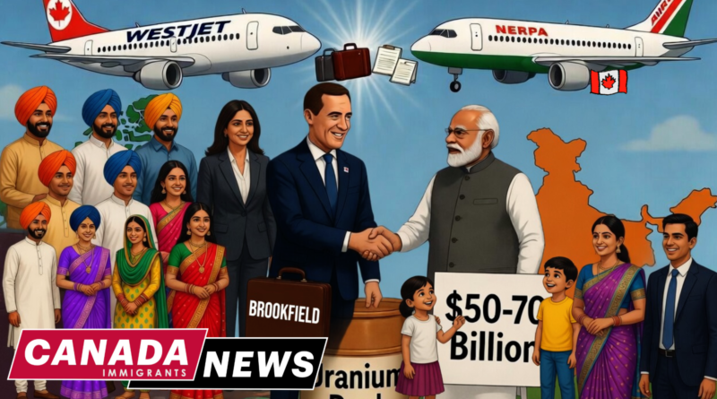 Canada Immigration News Carney, Modi, Brookfield