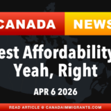 Canada News Affordability