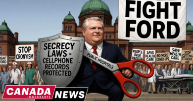Canada News Doug Ford Protests across Ontario