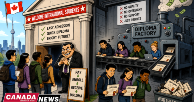 International Students down in Canada