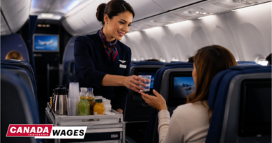 Flight Attendant Salary in Canada