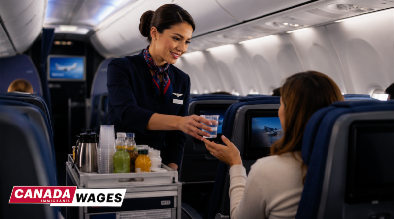 Flight Attendant Salary in Canada