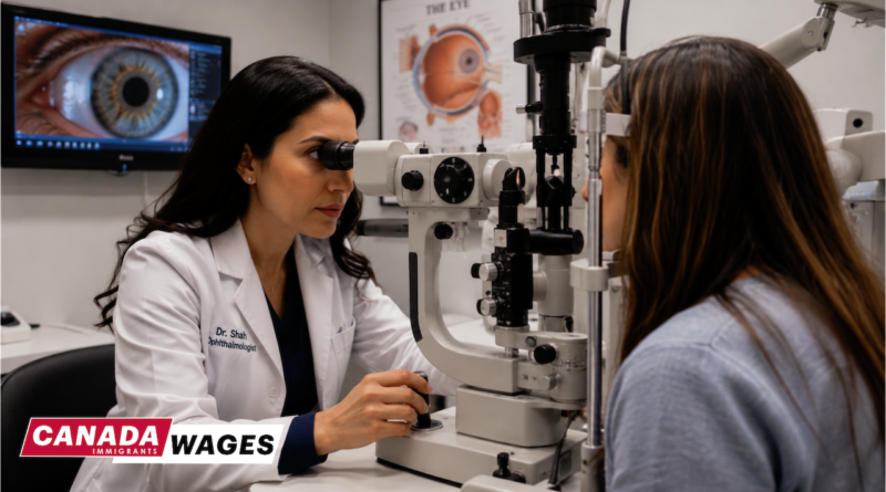 Ophthalmologist Salary in Canada