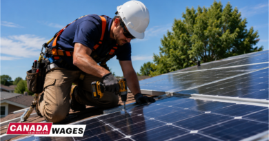 Solar Panel Installer Salary in Canada