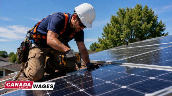 Solar Panel Installer Salary in Canada